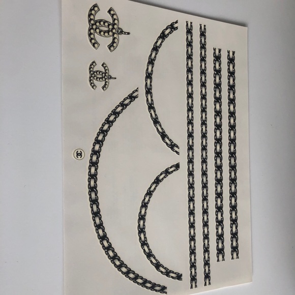 New Authentic Chanel Temporary Tattoos - Picture 7 of 10